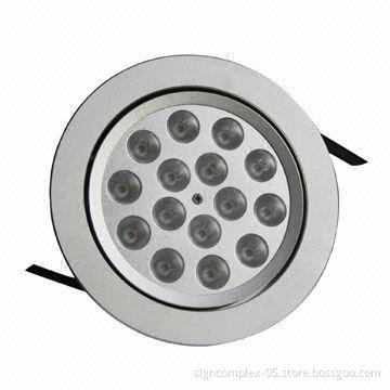 25W LED Downlight with High-efficient PMMA Lens and Cree LED Type